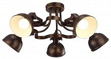 потолочная люстра arte lamp martin a5216pl-5br в Дзержинске
