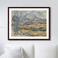 картина: montagne sainte-victoire, 1890г. в Дзержинске