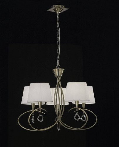 подвесная люстра mantra mara antique brass 1621 в Дзержинске