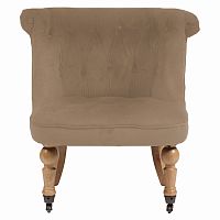 кресло amelie french country chair светло-коричневое в Дзержинске