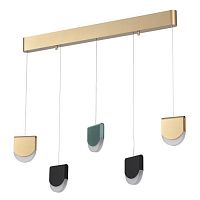 подвесной светодиодный светильник odeon light rebel 3861/29l в Дзержинске