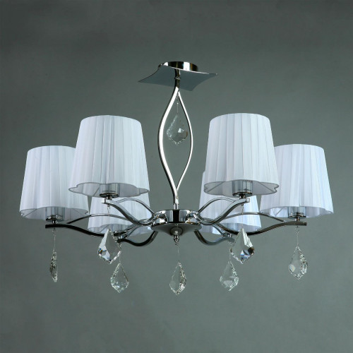 подвесная люстра brizzi bx03203/6 chrome в Дзержинске