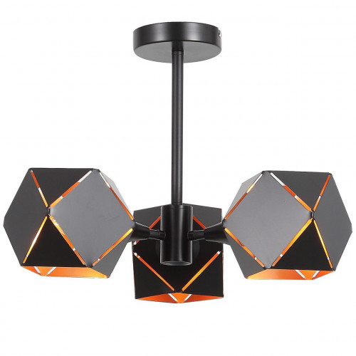 потолочная люстра st luce enigma sl258.402.03 черная в Дзержинске