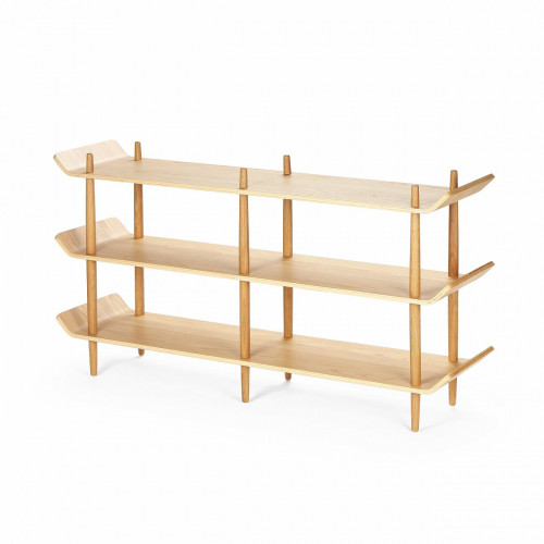 стеллаж bentwood двойной светло-коричневый в Дзержинске