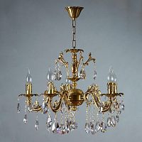 подвесная люстра ambiente granada 2118/5 ab tear drop в Дзержинске
