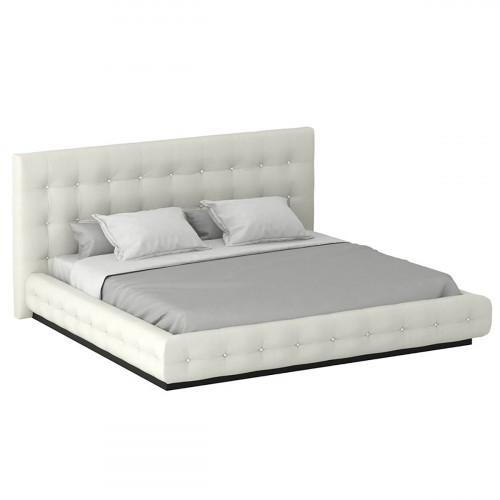 кровать двуспальная 180х200 белая kristal classic в Дзержинске