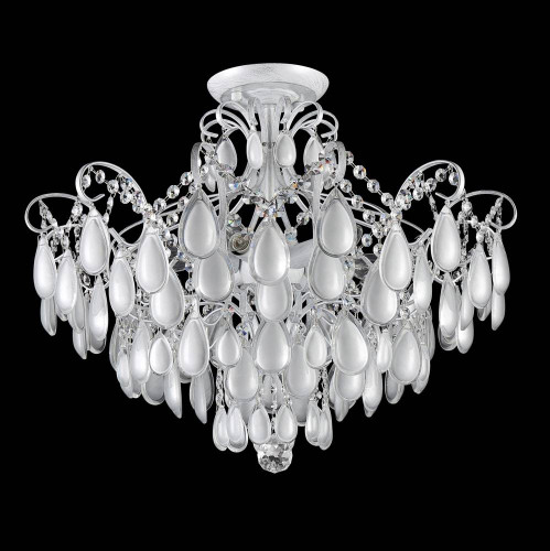 потолочная люстра crystal lux sevilia pl6 silver в Дзержинске