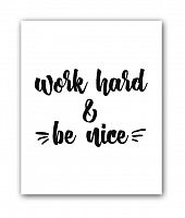 постер be nice а3 в Дзержинске