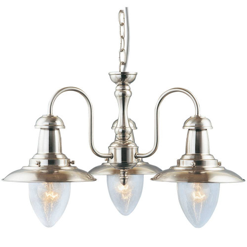 подвесная люстра arte lamp fisherman a5518lm-3ss в Дзержинске