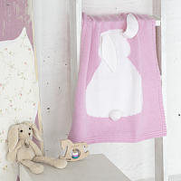 плед розовый зайка большой в Дзержинске