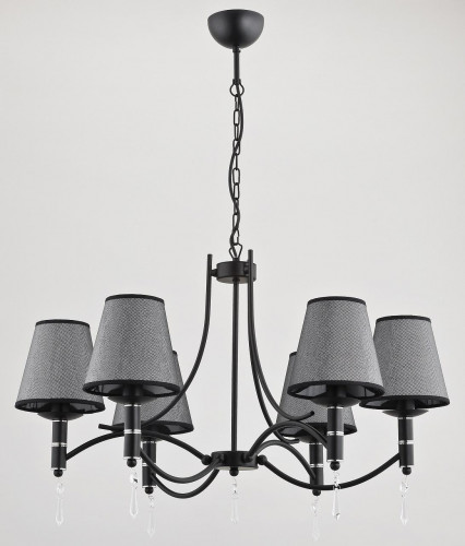 подвесная люстра alfa abil black silver 22966 в Дзержинске