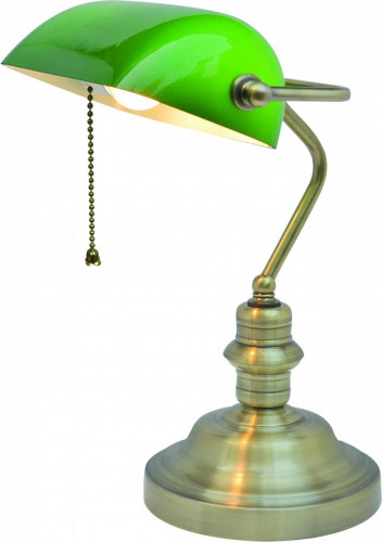 настольная лампа arte lamp banker a2492lt-1ab в Дзержинске