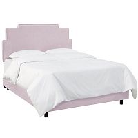 кровать двуспальная 180х200 розовая paxton lilac linen в Дзержинске