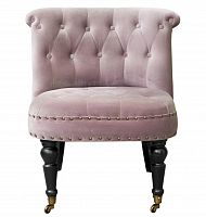 низкое кресло aviana pink velvet в Дзержинске