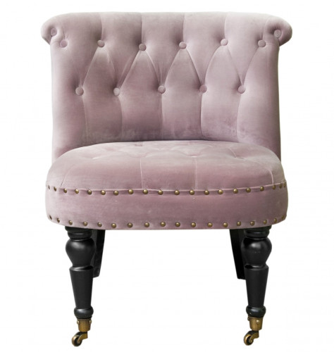 низкое кресло aviana pink velvet в Дзержинске