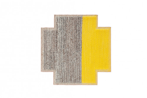 ковер plait yellow 160х160 от gan в Дзержинске