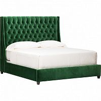 кровать двуспальная 160х200 зеленая emerald в Дзержинске