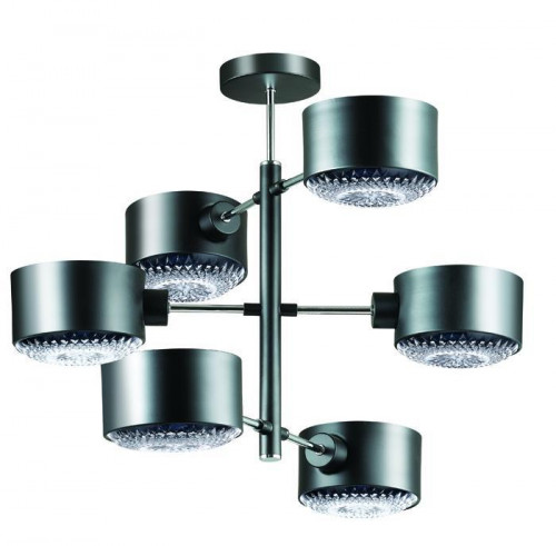 потолочная люстра lumion jared 3741/6c черная в Дзержинске