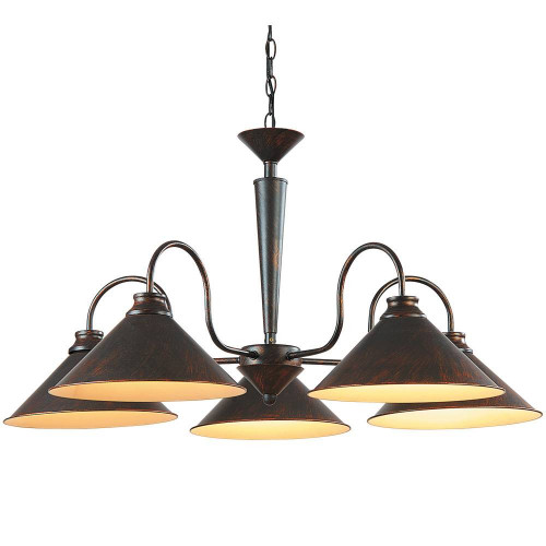 подвесная люстра arte lamp cone a9330lm-5br в Дзержинске