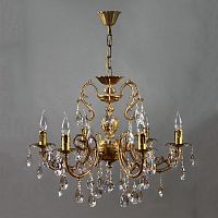 подвесная люстра ambiente alicante 8888/6 ab tear drop в Дзержинске