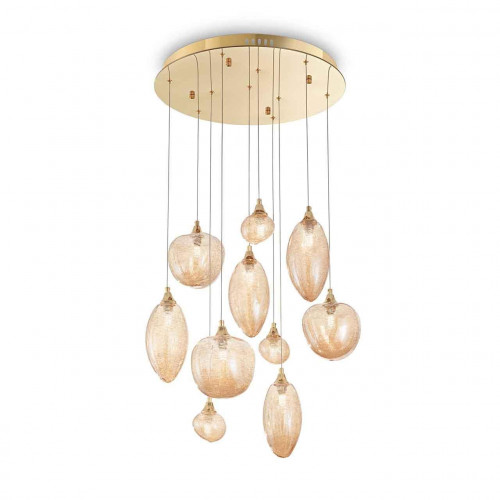 подвесная люстра ideal lux baco sp10 ottone в Дзержинске