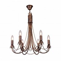 подвесная люстра toplight lucinda tl7350d-06br в Дзержинске