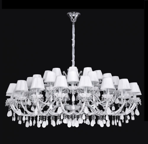 подвесная люстра crystal lux blanca sp45 белая в Дзержинске