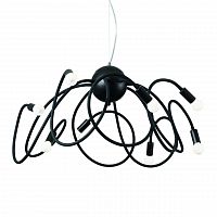 подвесная люстра ideal lux multiflex sp8 nero в Дзержинске