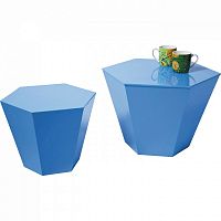 столик кофейный hexagon синий в Дзержинске