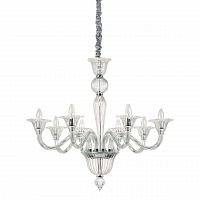 подвесная люстра ideal lux brigitta sp8 trasparente в Дзержинске