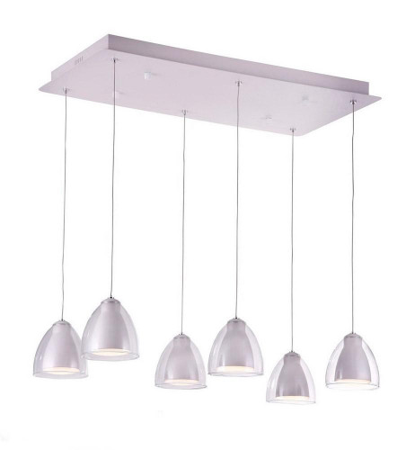 подвесная люстра idlamp mirella 394/6-ledwhite в Дзержинске