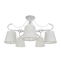 потолочная люстра idlamp vilucchio 556/5pf-whitepatina в Дзержинске