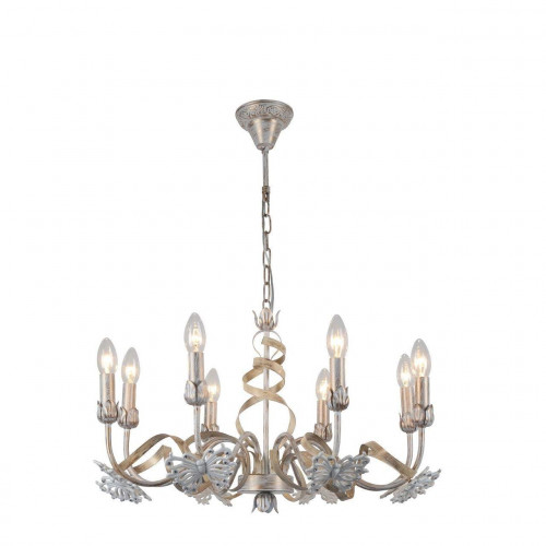 подвесная люстра arte lamp libellula a8626lm-8wg в Дзержинске
