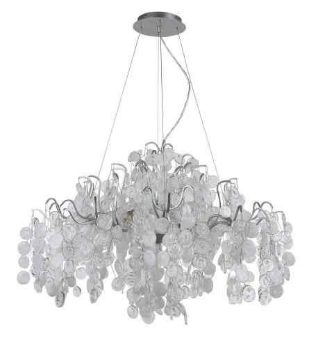 подвесная люстра crystal lux tenerife sp9 silver в Дзержинске