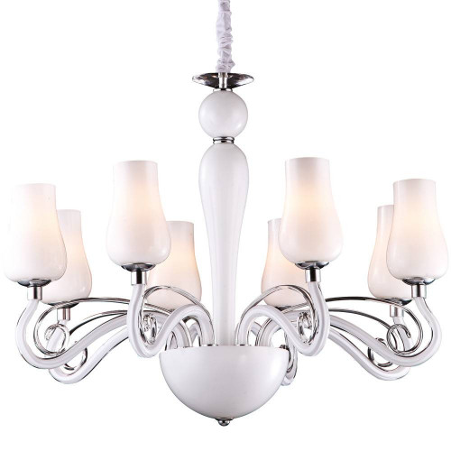 подвесная люстра arte lamp biancaneve a8110lm-8wh в Дзержинске