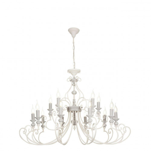 подвесная люстра maytoni karina arm631pl-15w белая в Дзержинске