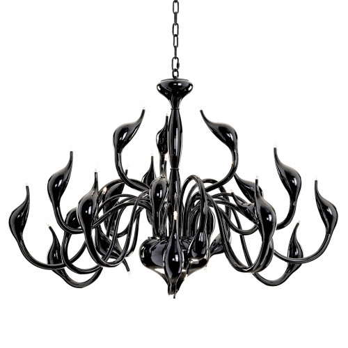 подвесная люстра lightstar cigno collo bk 751247 в Дзержинске
