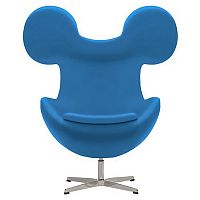 кресло egg mickey голубое в Дзержинске