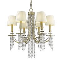 люстра p68058-6b от delight collection золото/бежевая в Дзержинске
