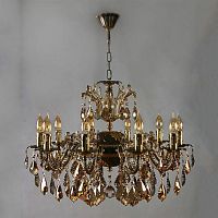 подвесная люстра ambiente granada 2118/10 pb honey leaf бронза в Дзержинске