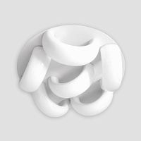 потолочная светодиодная люстра ambrella light orbital cloud fc12/6 wh 120w d650 в Дзержинске