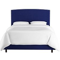 кровать двуспальная 160х200 синяя everly blue в Дзержинске
