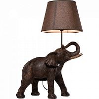 лампа настольная elephant safari коричневая в Дзержинске