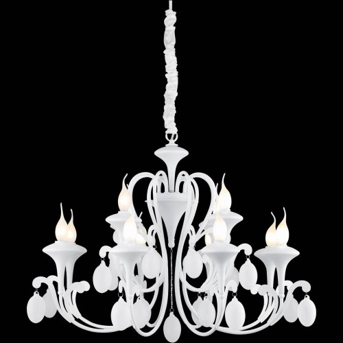 подвесная люстра arte lamp montmartre a3239lm-12wh в Дзержинске