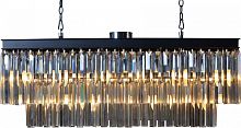 люстра odeon l110 black&glass чёрная, прозрачная в Дзержинске