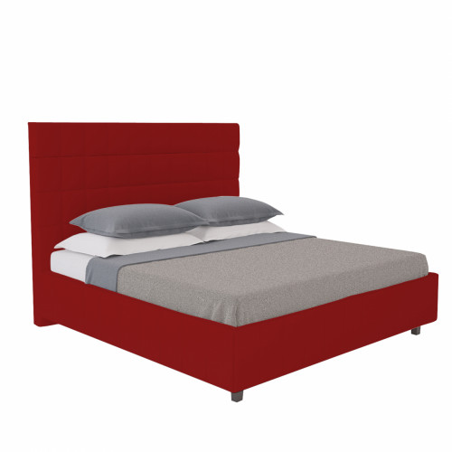 кровать подростковая 140х200 красная shining modern в Дзержинске