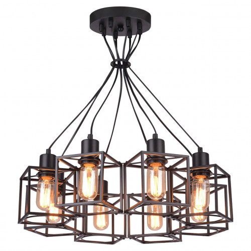 подвесная люстра lussole loft lsp-9541 в Дзержинске