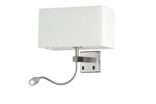 бра crystal lux jewel ap2 white в Дзержинске