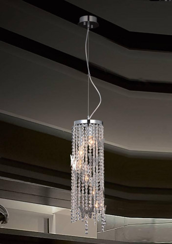 подвесной светильник crystal lux bloom sp chrome в Дзержинске
