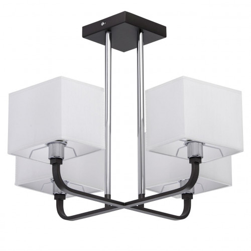 потолочная люстра mw-light прато 5 101011904 белая в Дзержинске